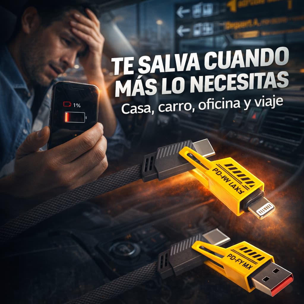 El único cable que necesitas para cargar todos tus dispositivos