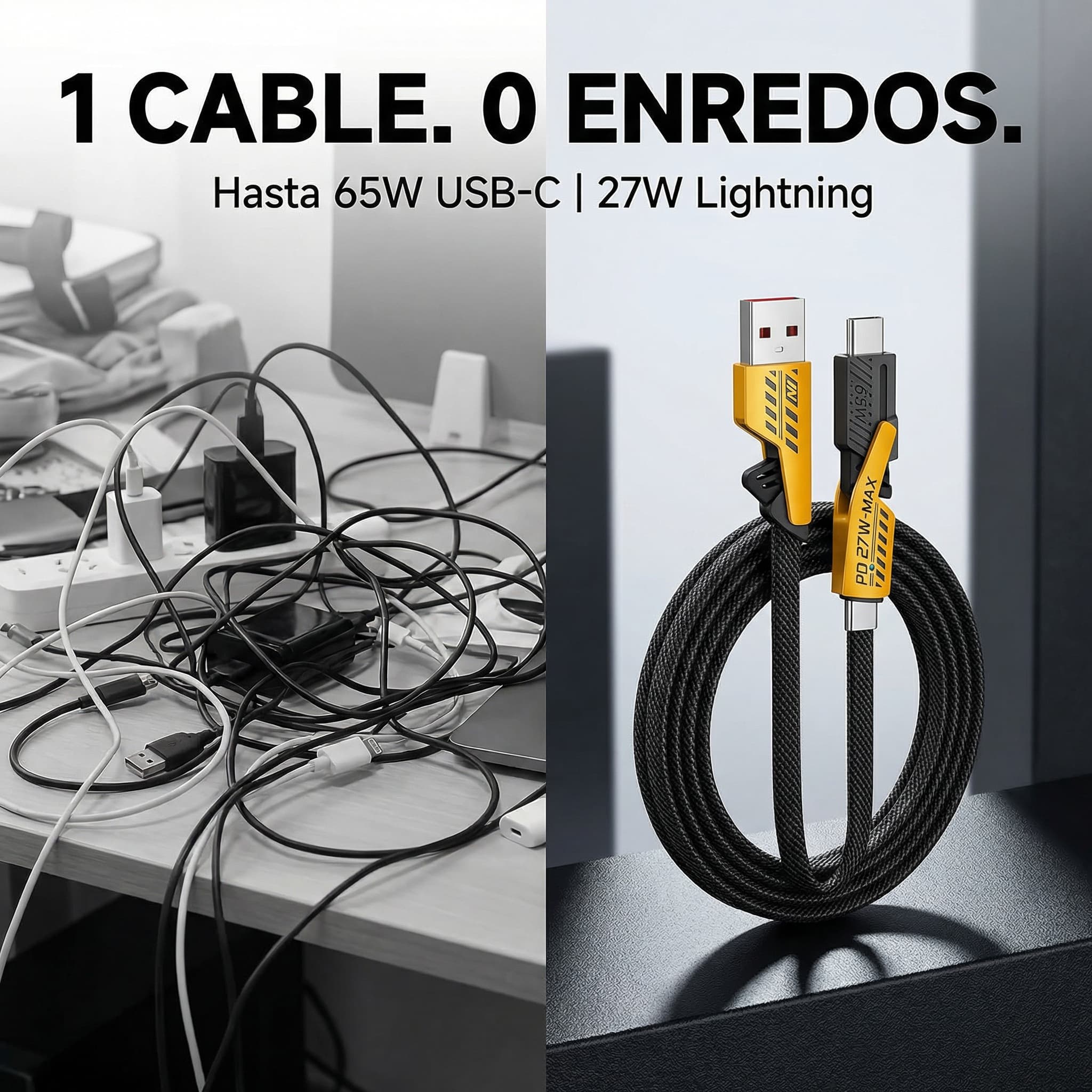 El único cable que necesitas para cargar todos tus dispositivos