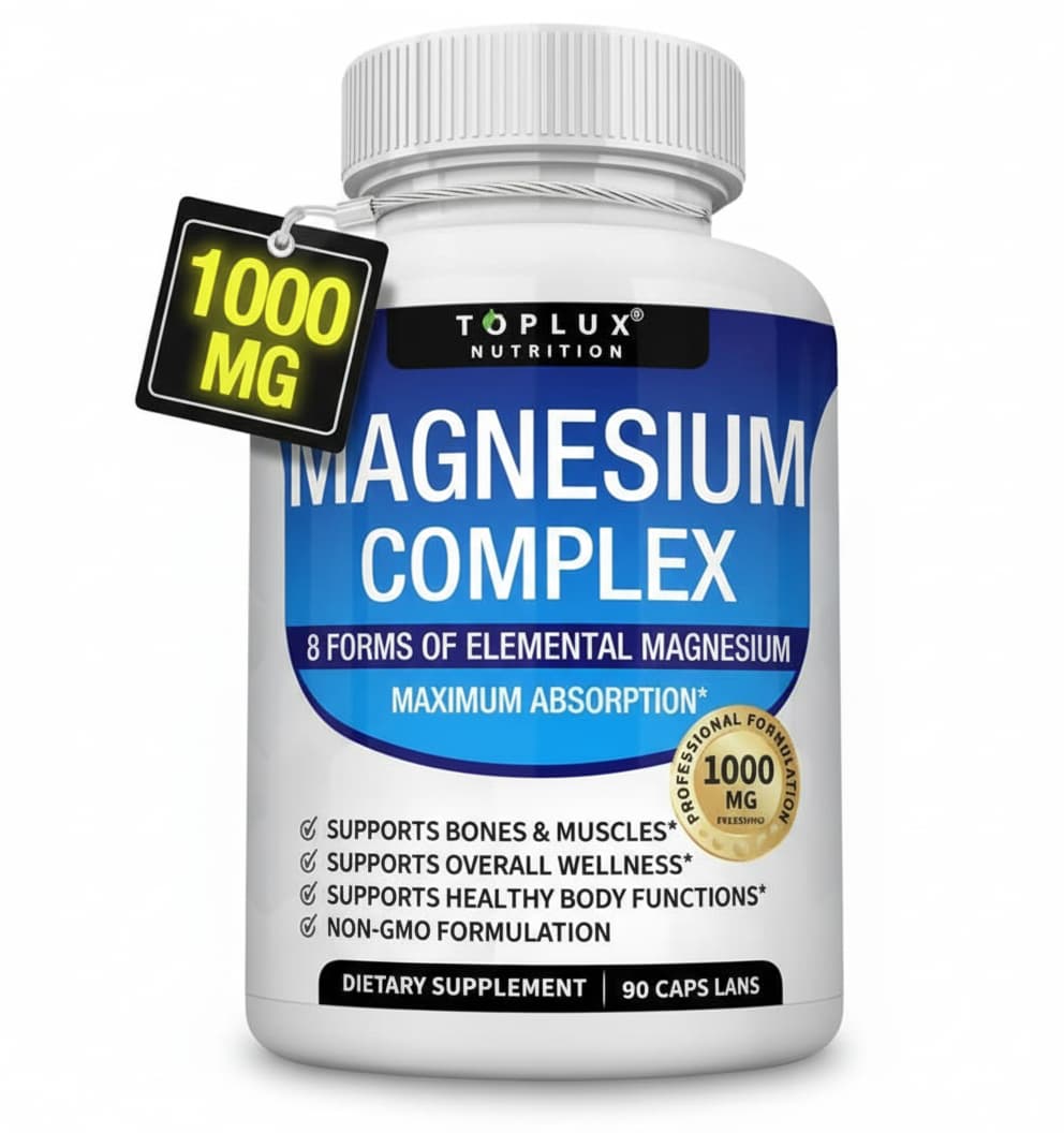 Magnesium Complex | Magnesio 1000 mg y 8 formas